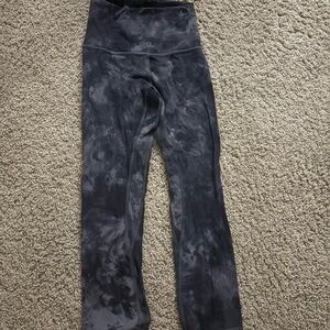 Lululemon Athletica Black and Gray Leggings